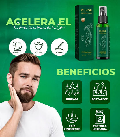 SPRAY CRECIMIENTO CABELLO OUHOE + ENVÍO GRATIS