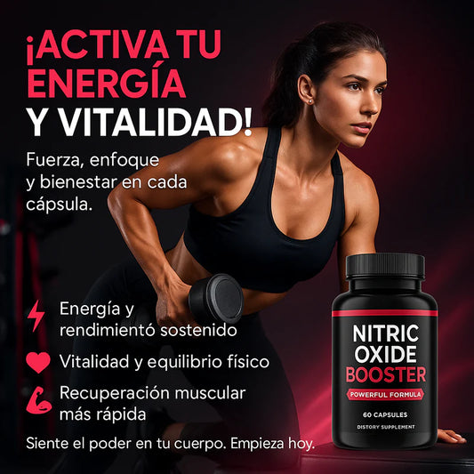 Nitric Oxide 💊 | Potencia y energía masculina 💪