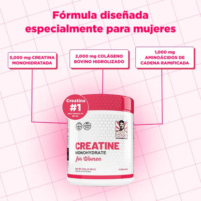 Creatine Monohydrate para mujeres ✨ | Logra una Figura Más Marcada 🔥