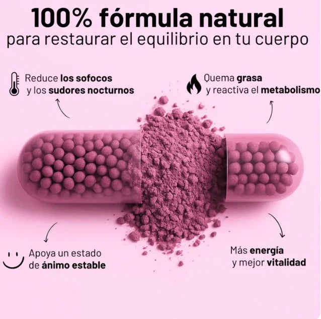 🌸 MENO 🌸: Reinicia tu equilibrio hormonal y dile adiós al peso rebelde de la menopausia ✨