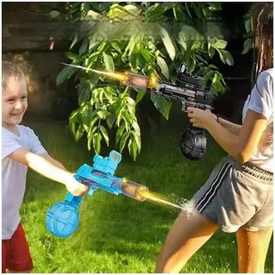 ¡PURA ADRENALINA SIN PAGAR DE MÁS! ¡Pistola de Agua con Láser + Diversión Extrema!🔫💦