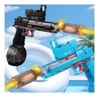 ¡PURA ADRENALINA SIN PAGAR DE MÁS! ¡Pistola de Agua con Láser + Diversión Extrema!🔫💦