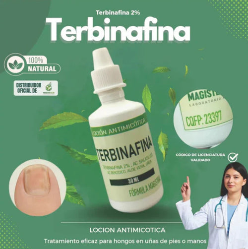 Terbinafina 🦶 | El aceite que elimina los hongos de tus uñas 🌿